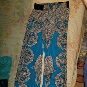 INC XS Super Comfty Pattern Pants